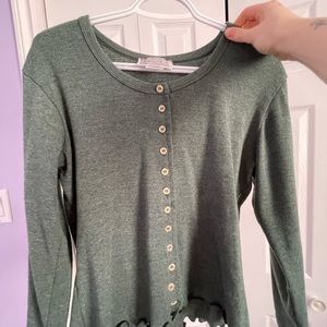 Long Sleeve Thrifted top